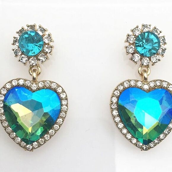Betsey Johnson Jewelry - NWT BJ Heart Earrings  sold out